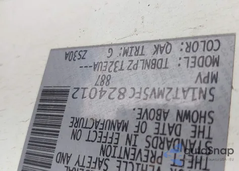 2015 Nissan Rogue S/Sl/Sv from USA, damaged, VIN 5N1AT2MV5FC824012